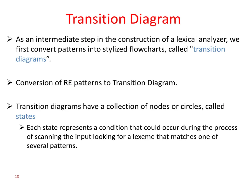 transition diagram