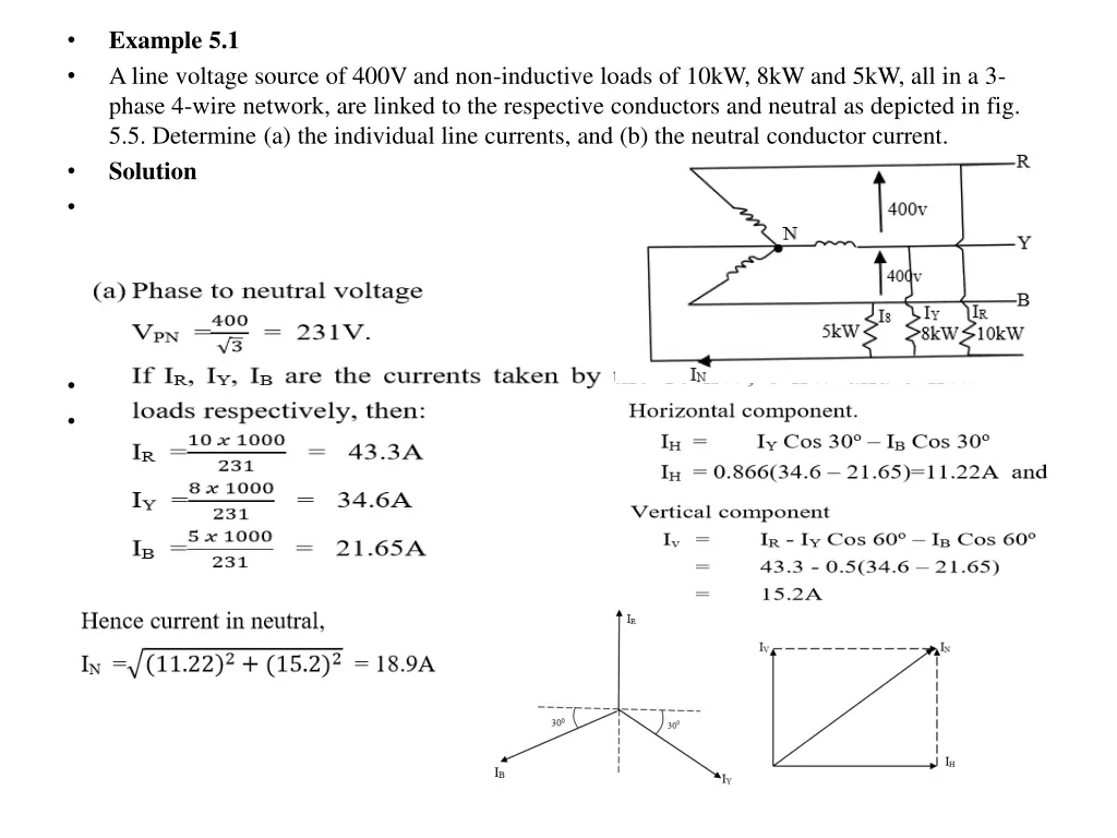 example 5 1 a line voltage source of 400v