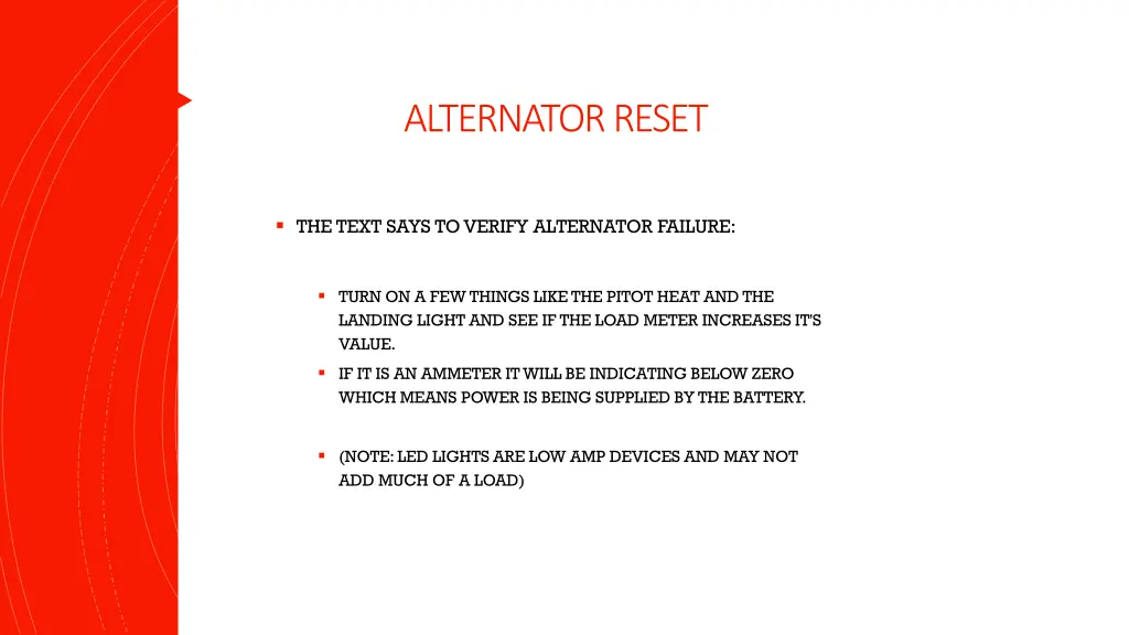 alternator reset 12