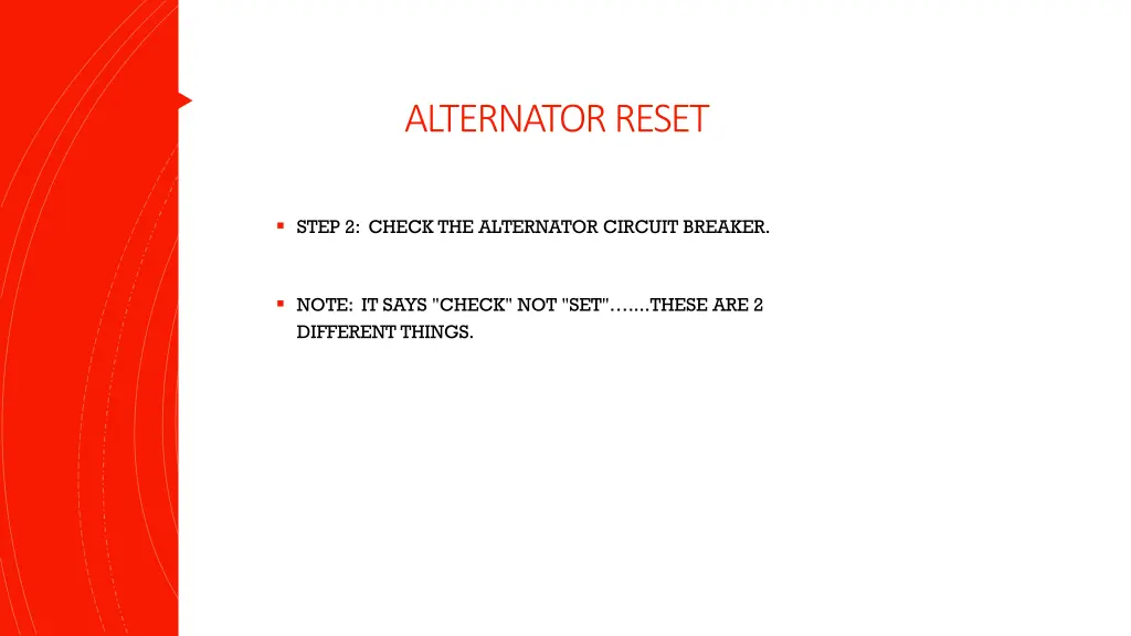 alternator reset 15