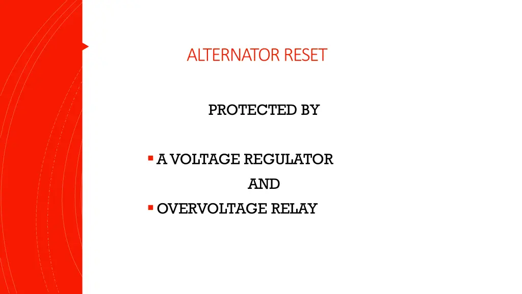 alternator reset 2