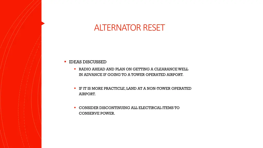 alternator reset 24