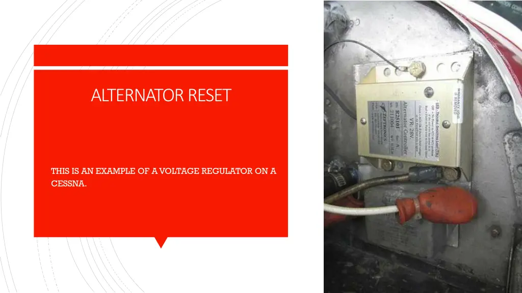 alternator reset 3