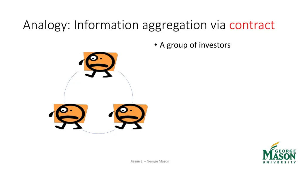 analogy information aggregation via contract