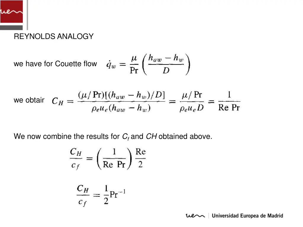 reynolds analogy 2