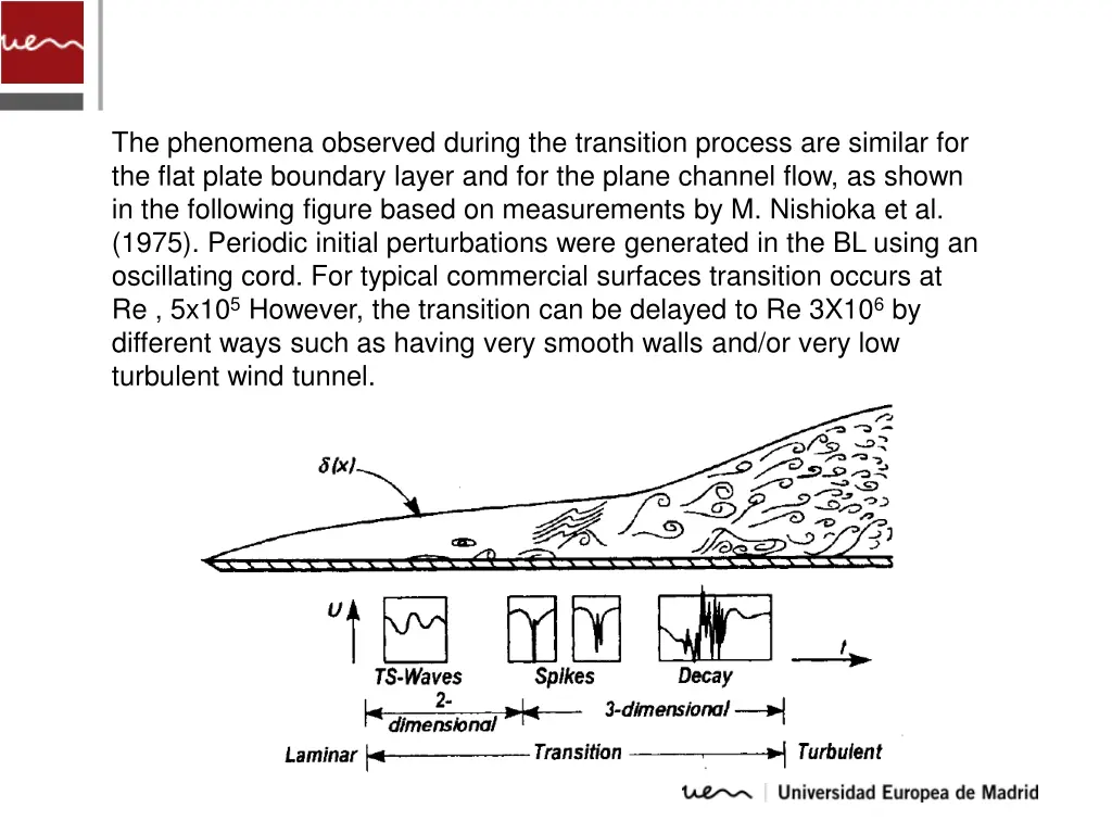 the phenomena observed during the transition