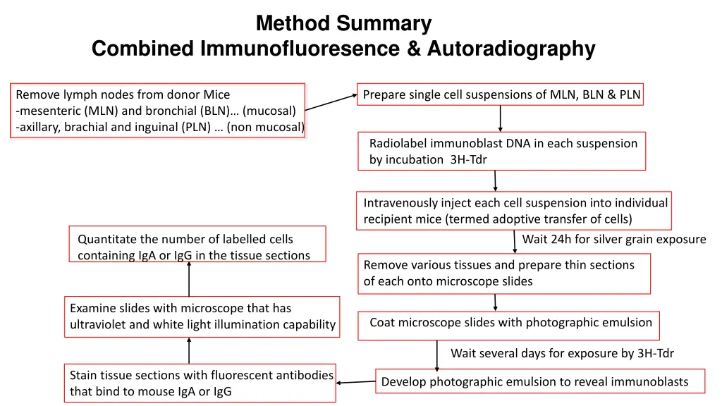 method summary