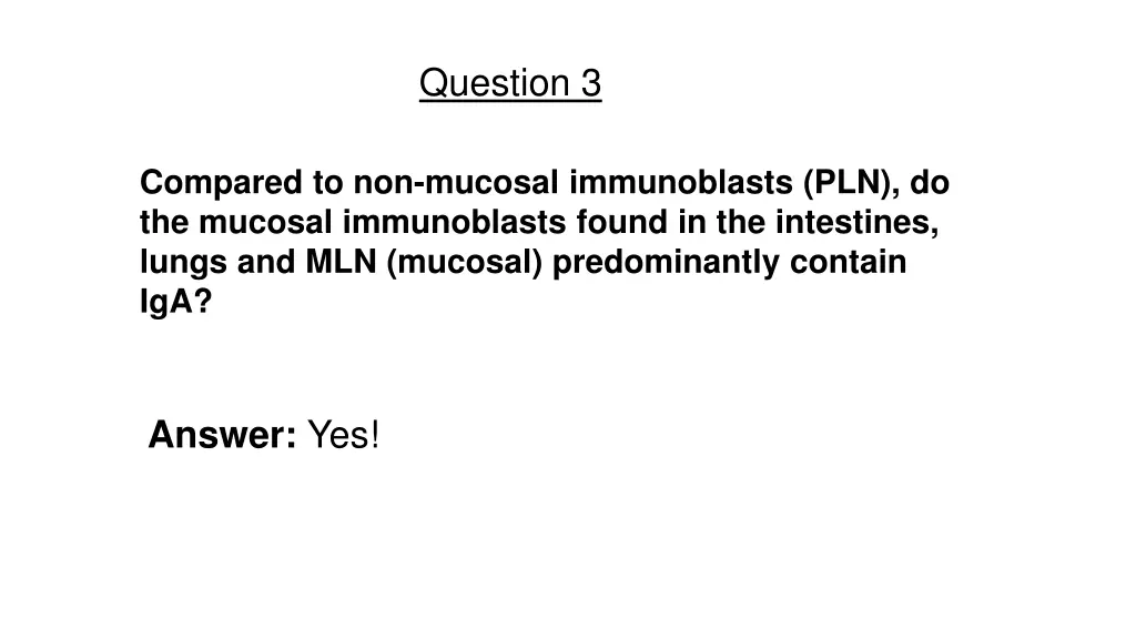 question 3