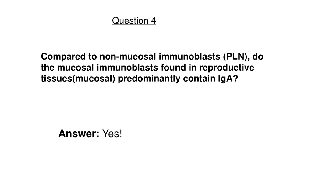 question 4