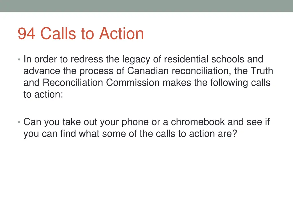 94 calls to action