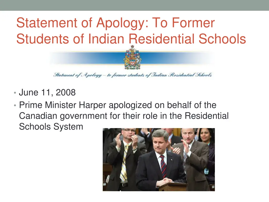statement of apology to former students of indian