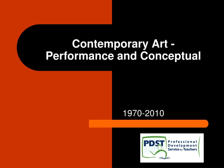 contemporary art performance and conceptual