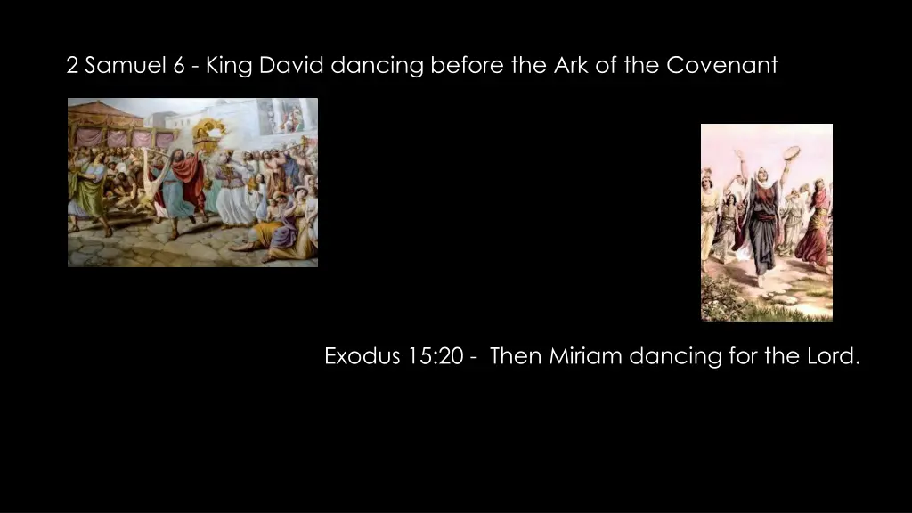 2 samuel 6 king david dancing before