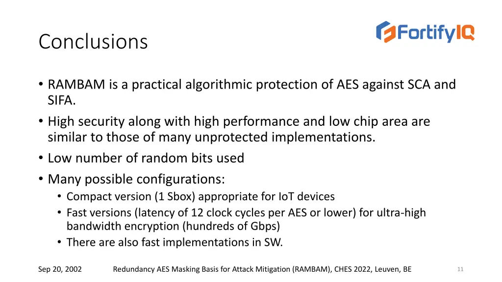 conclusions