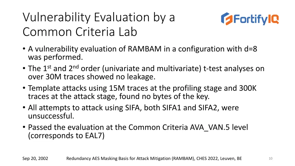 vulnerability evaluation by a common criteria lab