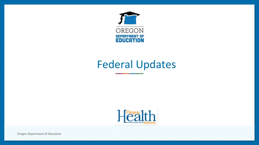 federal updates