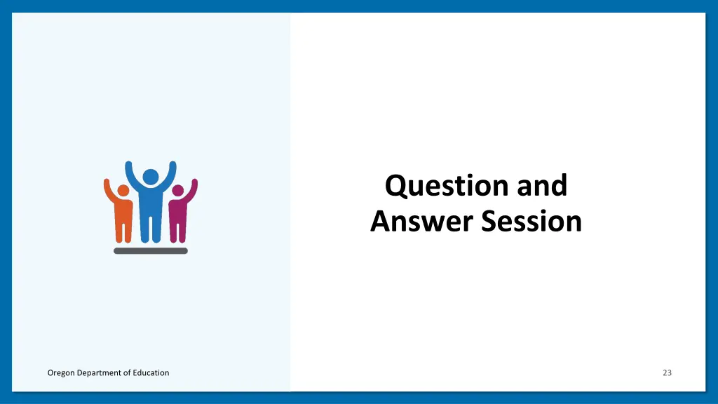 question and answer session