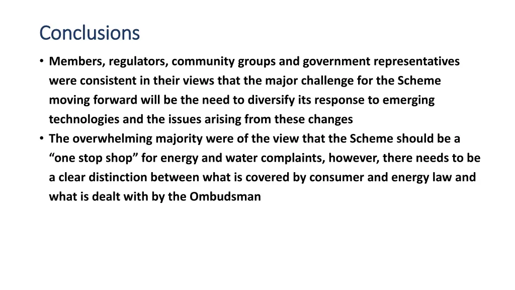 conclusions conclusions 2