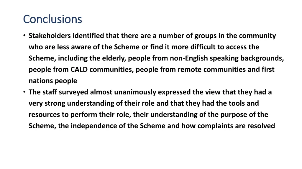 conclusions conclusions 3