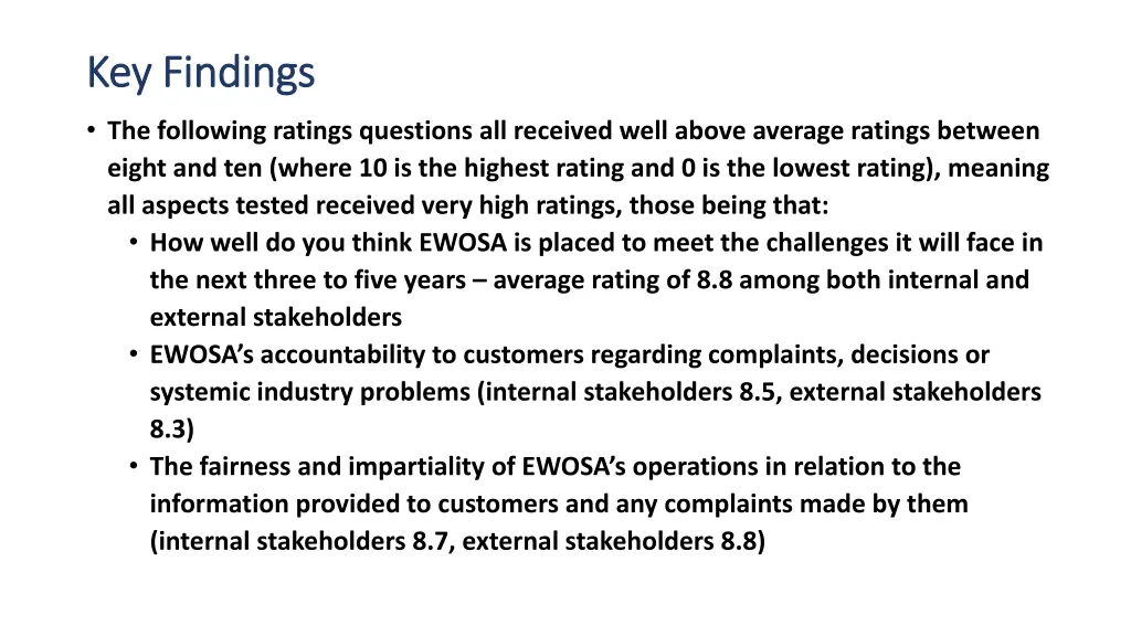 key findings key findings 10