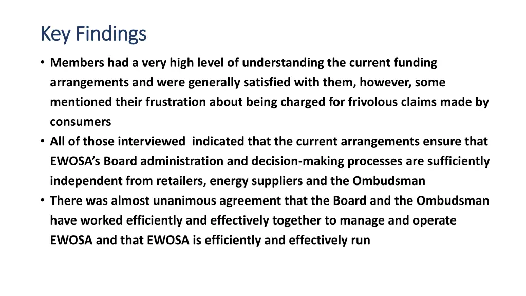 key findings key findings 12