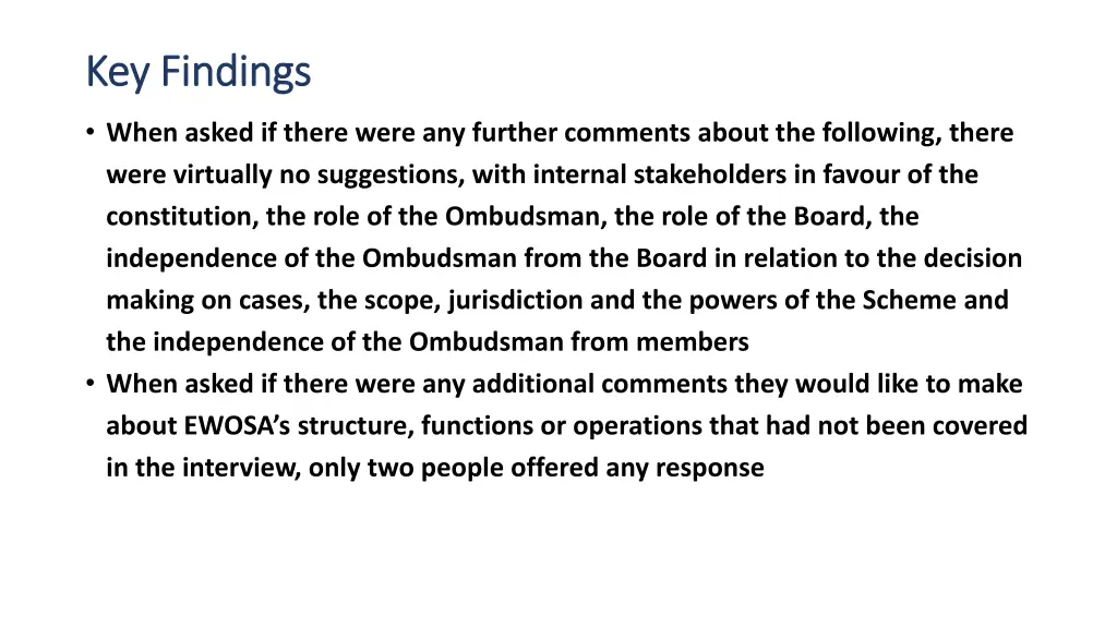 key findings key findings 13