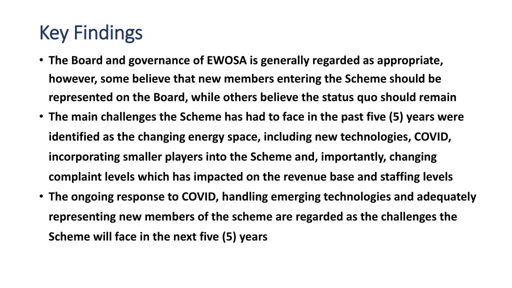 key findings key findings 5
