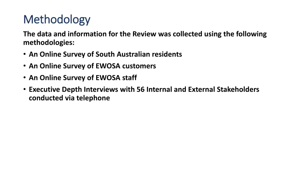 methodology methodology