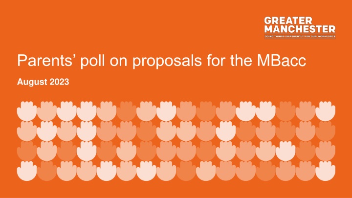 parents poll on proposals for the mbacc