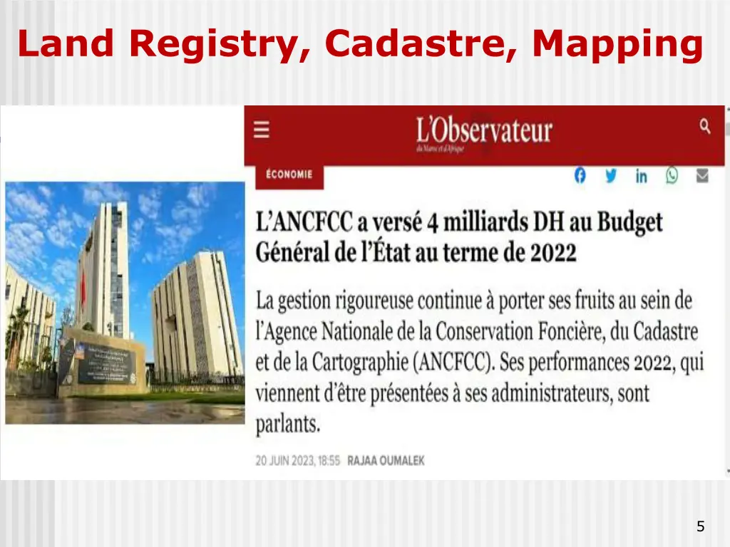 land registry cadastre mapping