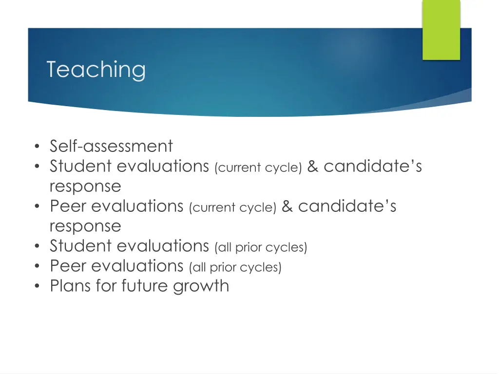 teaching