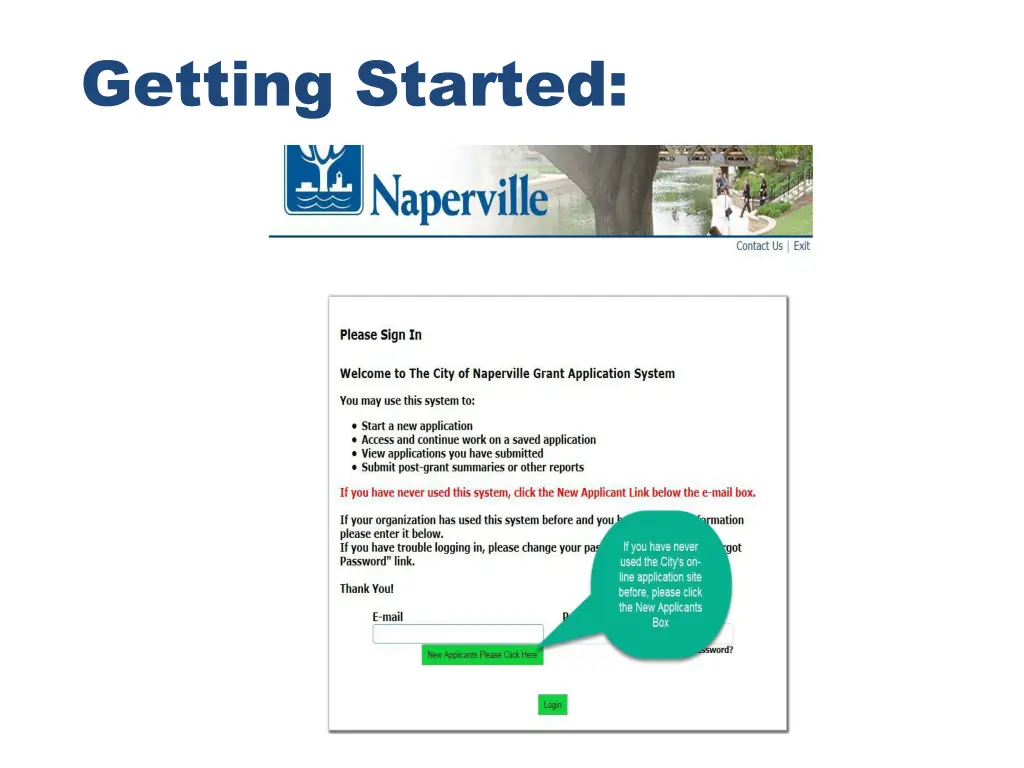 getting started