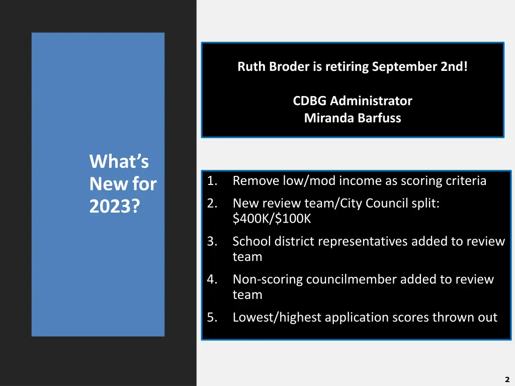 ruth broder is retiring september 2nd