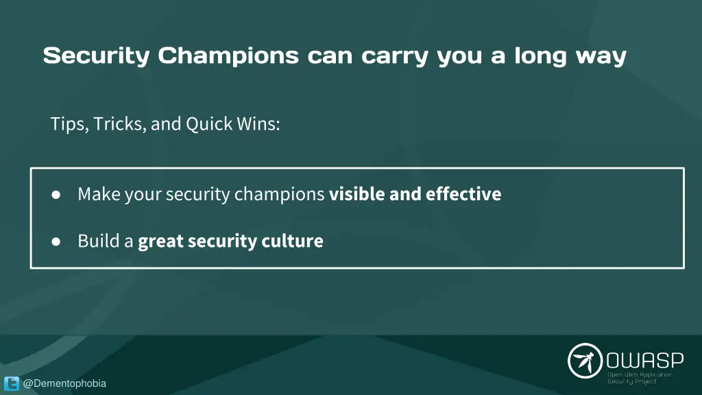 security champions can carry you a long way 1