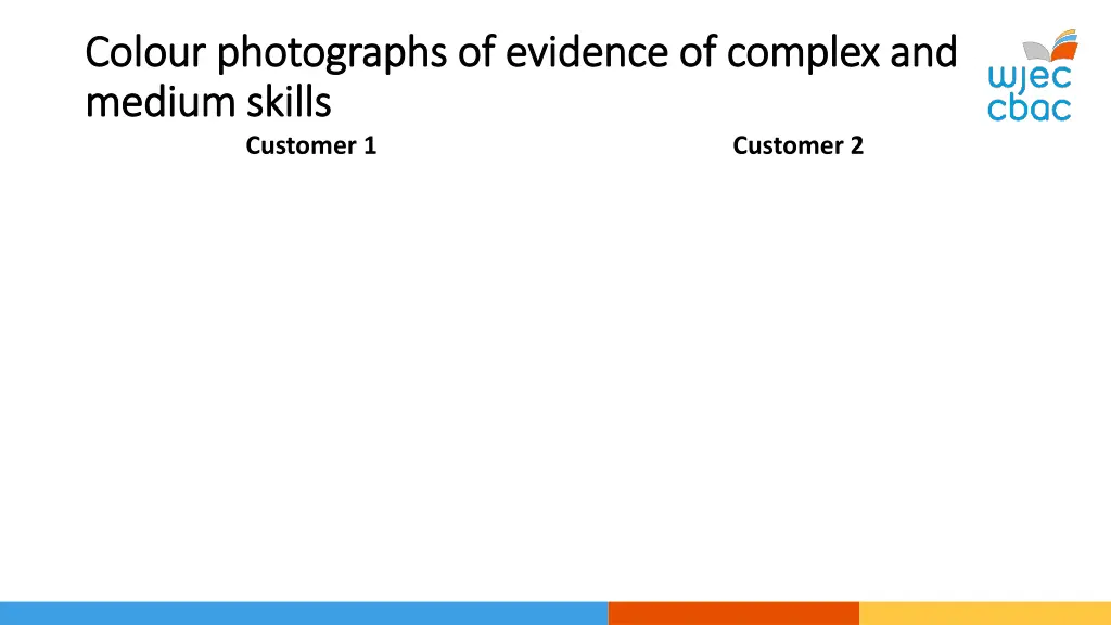 colour photographs of evidence of complex