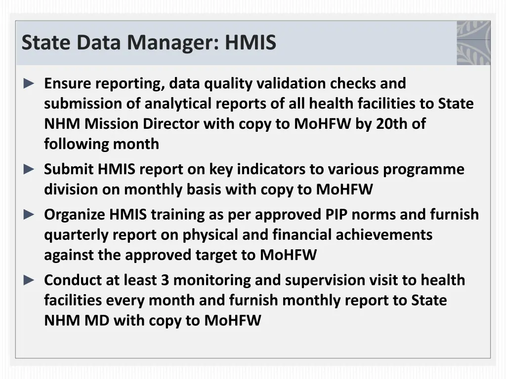 state data manager hmis
