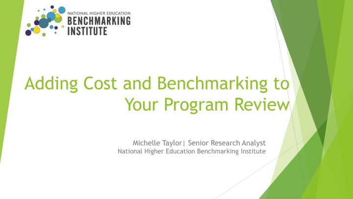 adding cost and benchmarking to your program