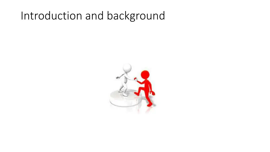 introduction and background 3