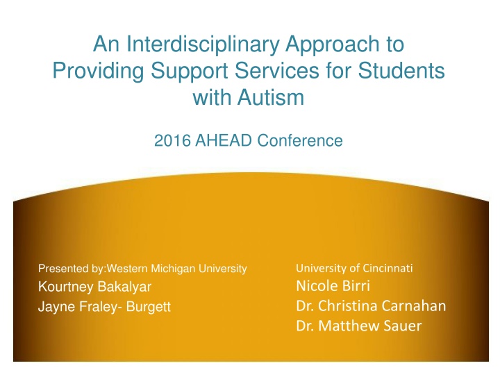 an interdisciplinary approach to providing