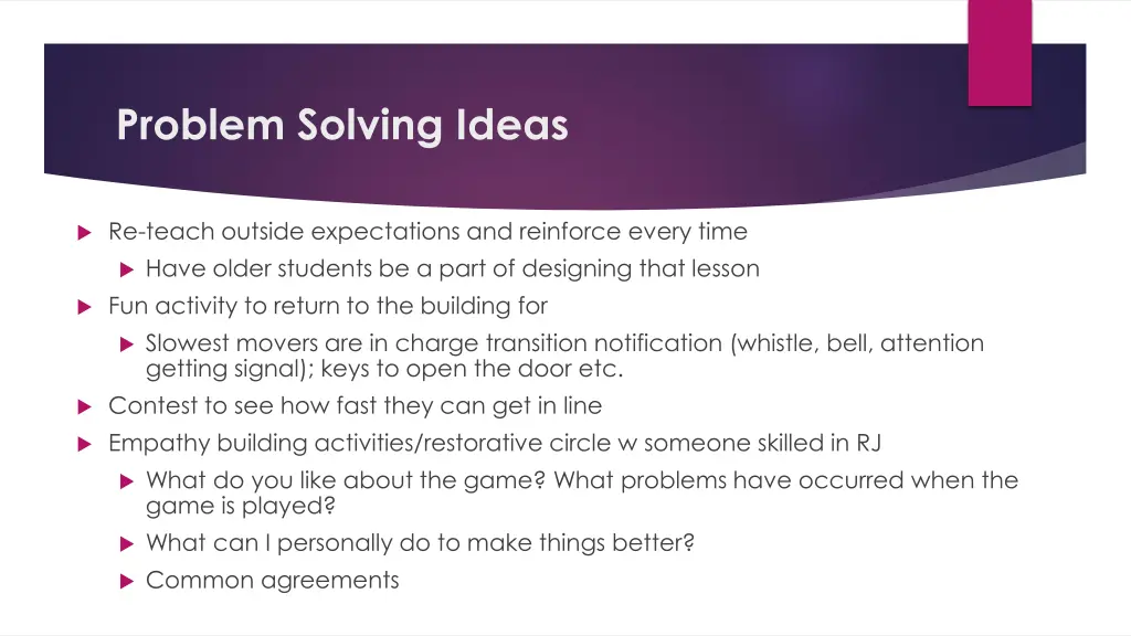 problem solving ideas 1