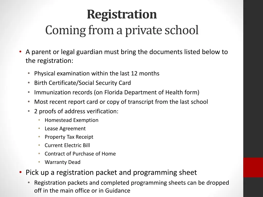 registration