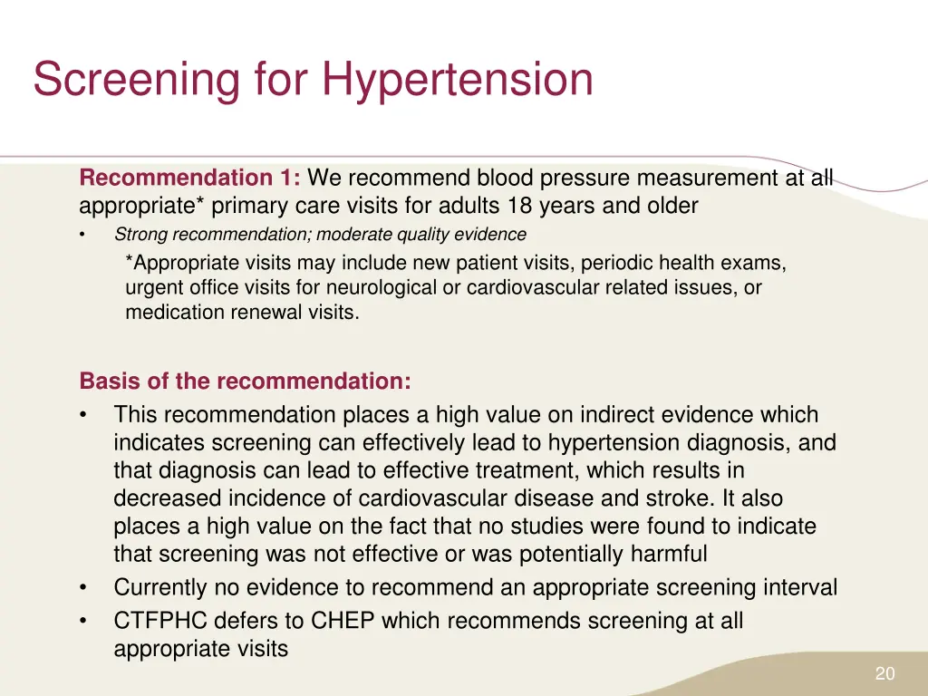 screening for hypertension 4