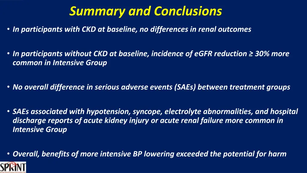 summary and conclusions 1