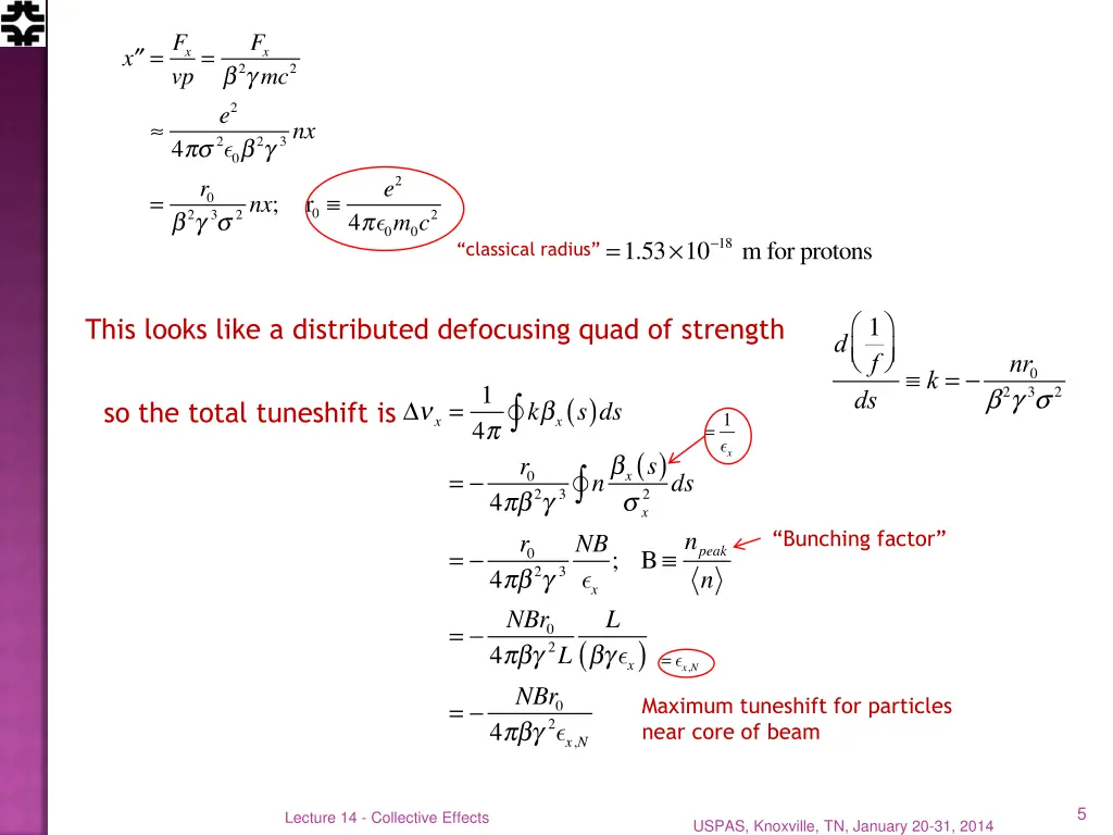 classical radius 1 53 10 18 m for protons