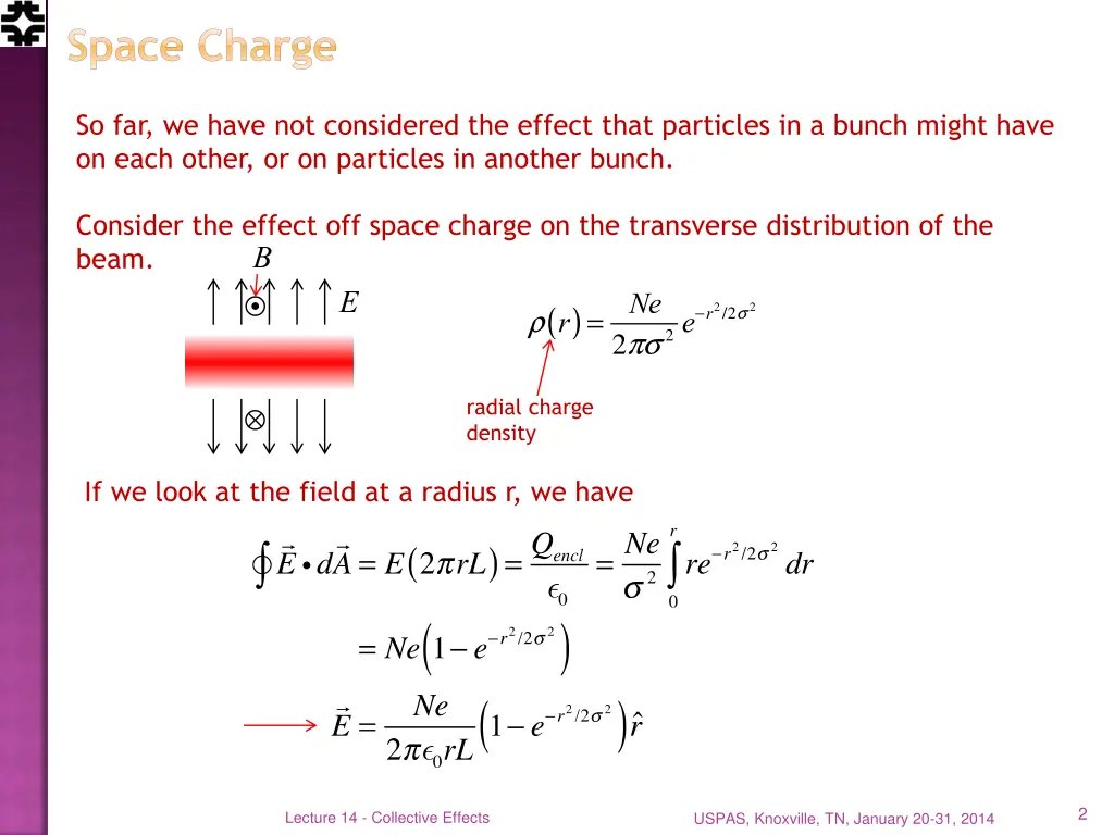 space charge