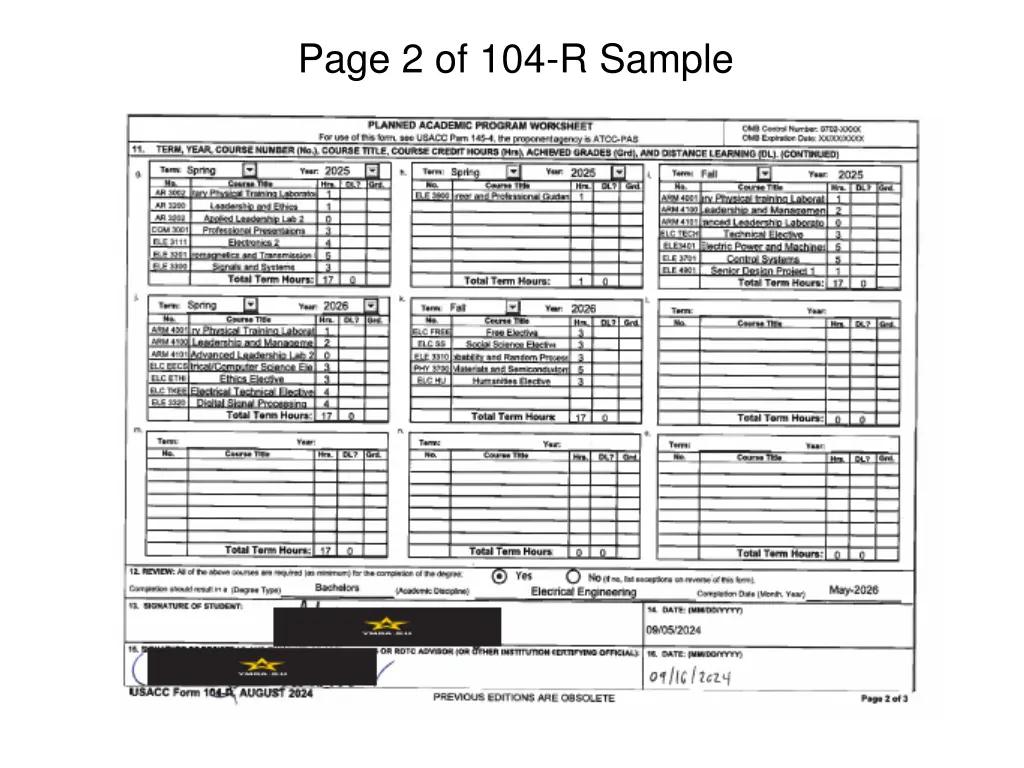 page 2 of 104 r sample