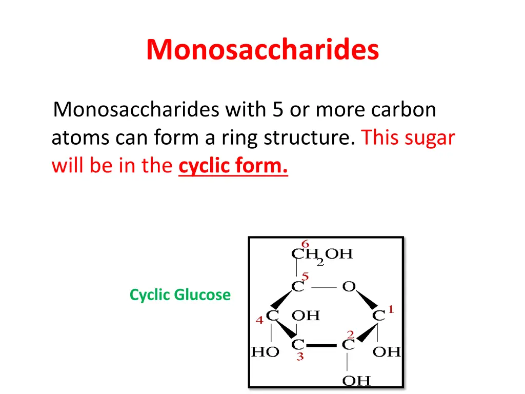 monosaccharides 2