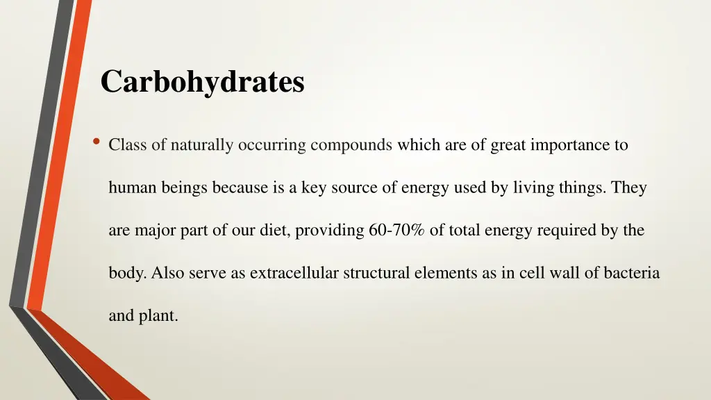 carbohydrates