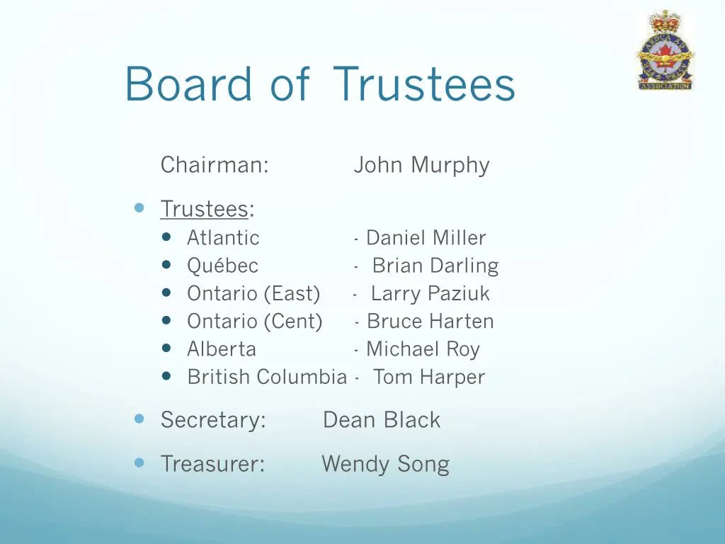 board of trustees