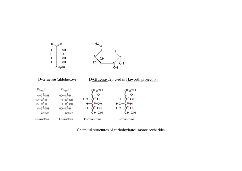 d glucose aldohexose